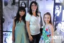 Liziane Larrondo com as filhas Alice e Julia