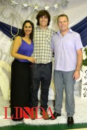 Patricia, Luciano e Luis Felipe Garske