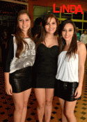 Daniela Maciel,  Vitoria Macedo e Eduarda Vedoin